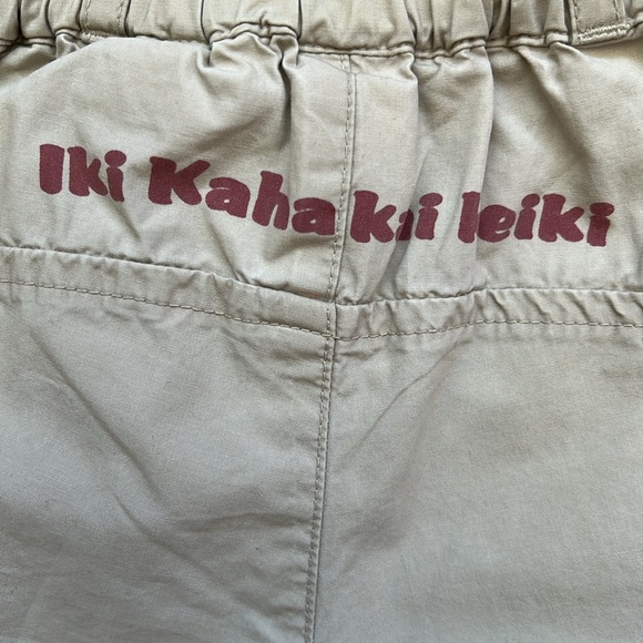 H&M Baby Girl's Cargo Chino Shorts Tan 2-4M - Picture 6 of 7